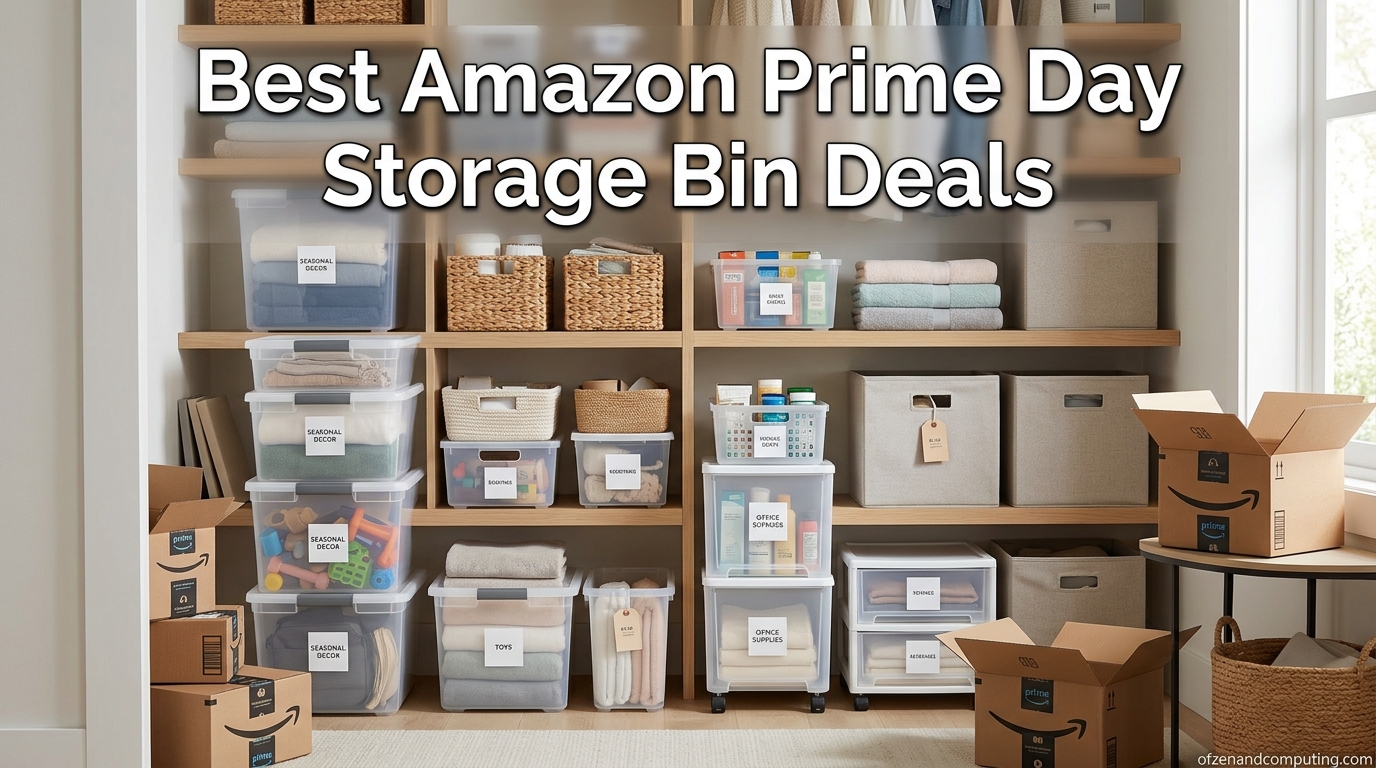 Best Amazon Prime Day Storage Bin Deals