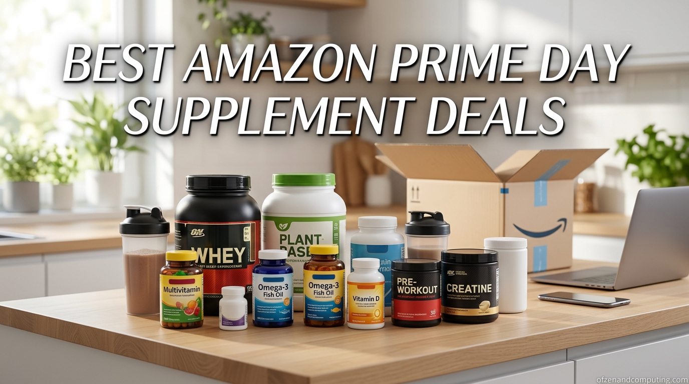 Best Amazon Prime Day Supplement Deals