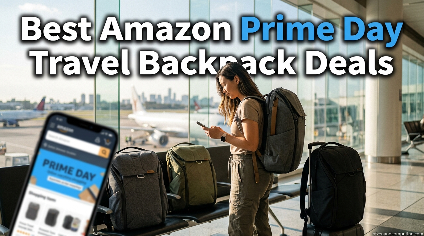Best Amazon Prime Day Travel Backpack Deals