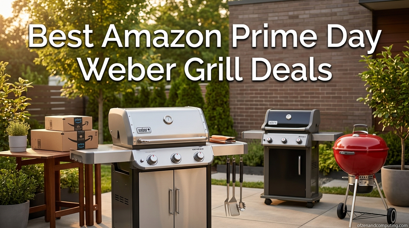 Best Amazon Prime Day Weber Grill Deals