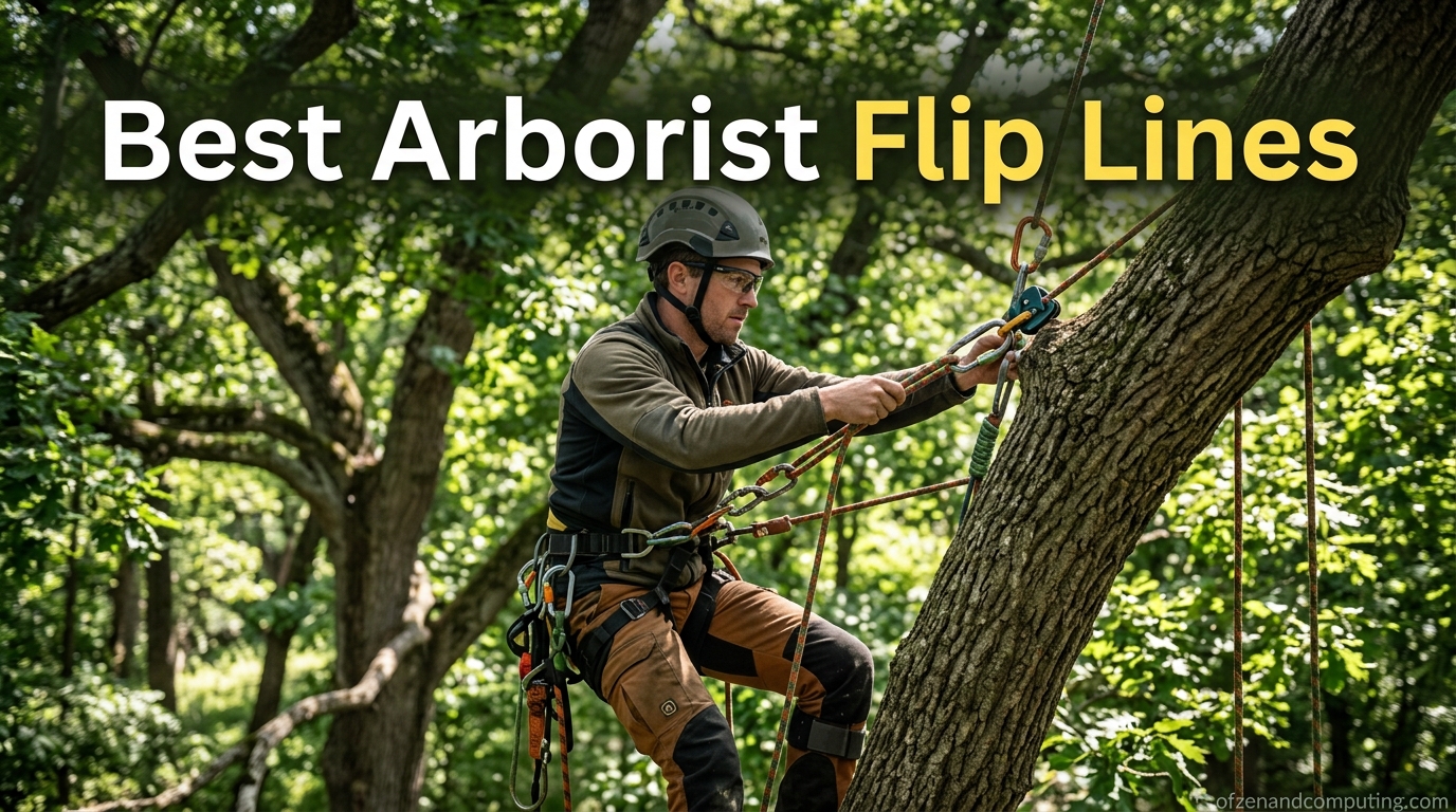 Best Arborist Flip Lines