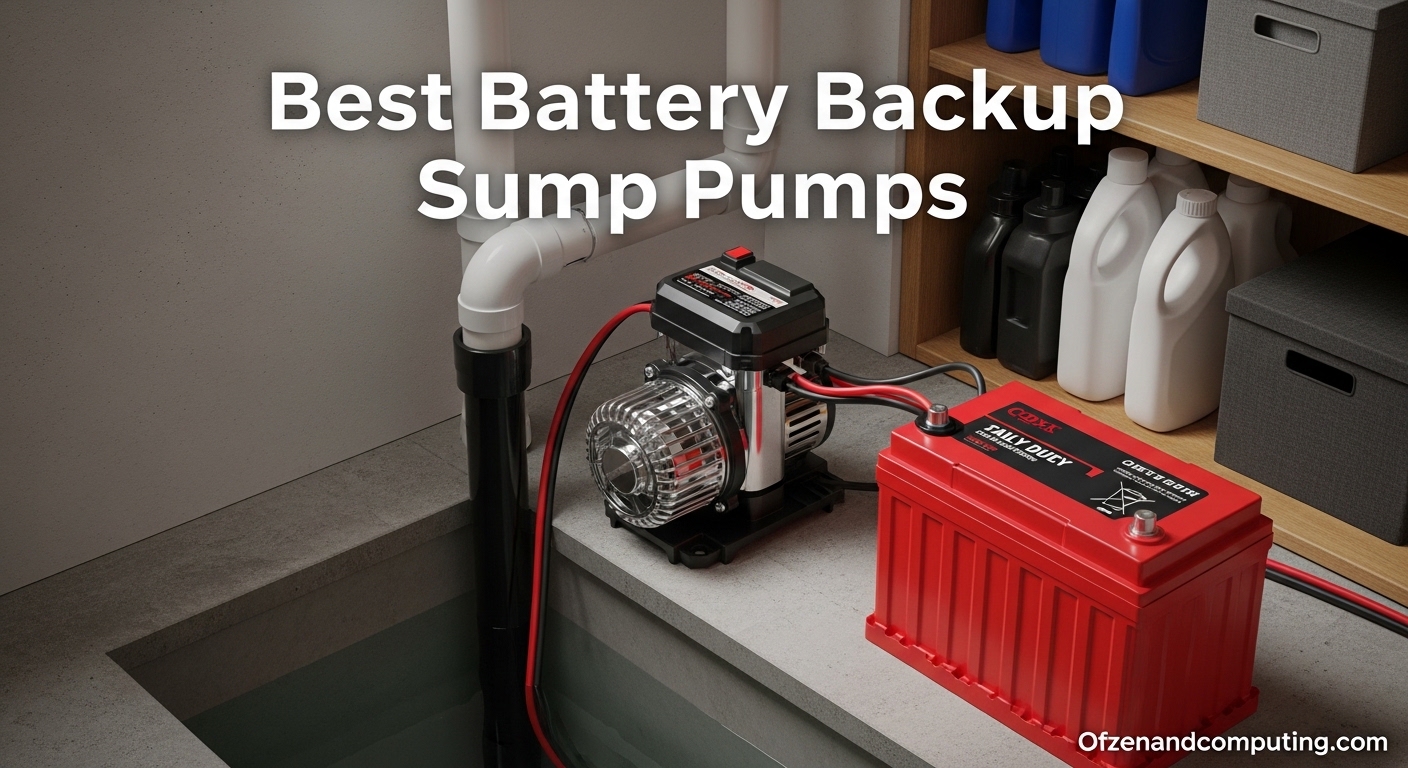 Best Battery Backup Sump Pumps