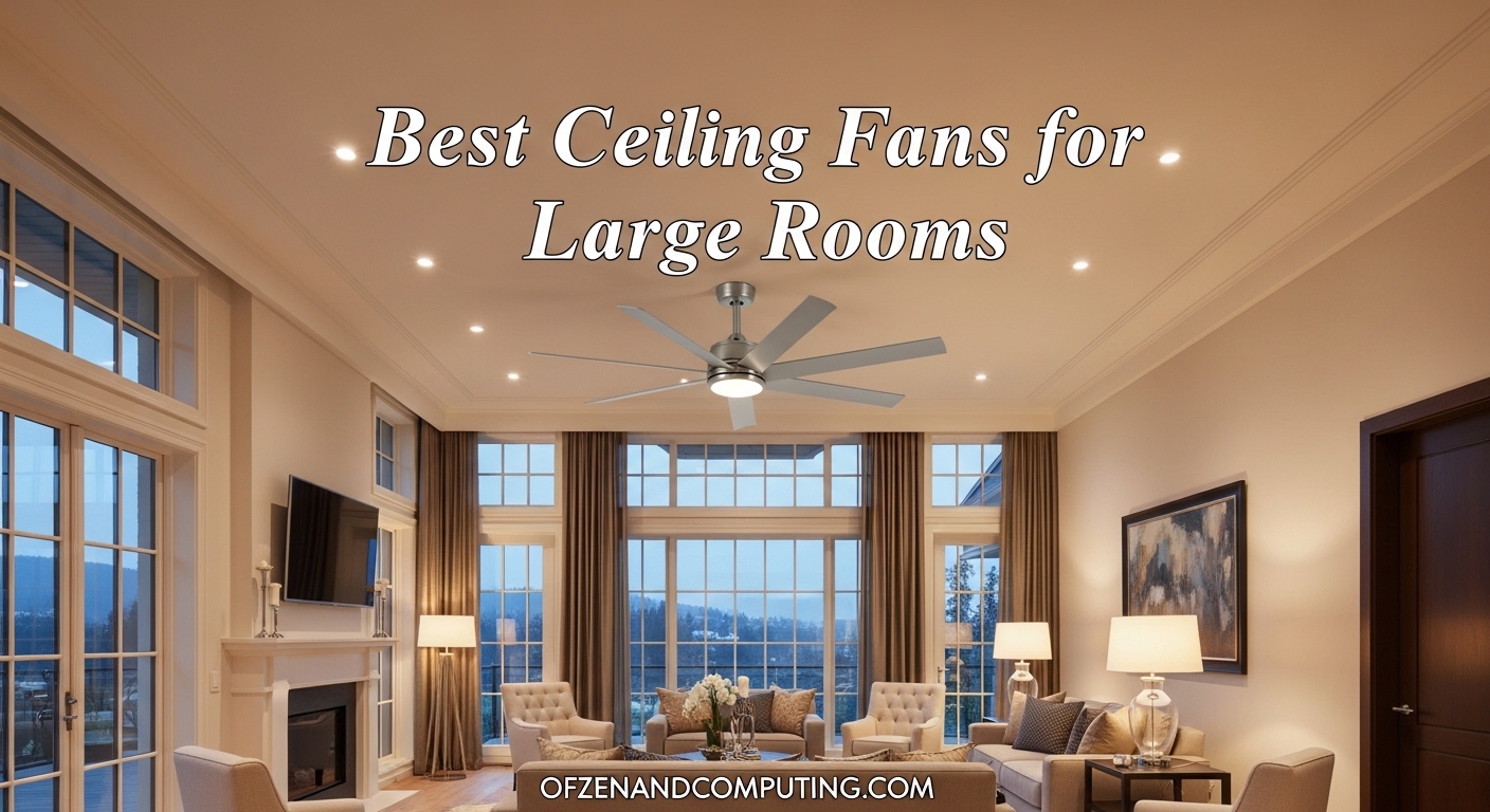 Best Ceiling Fans for Large Rooms