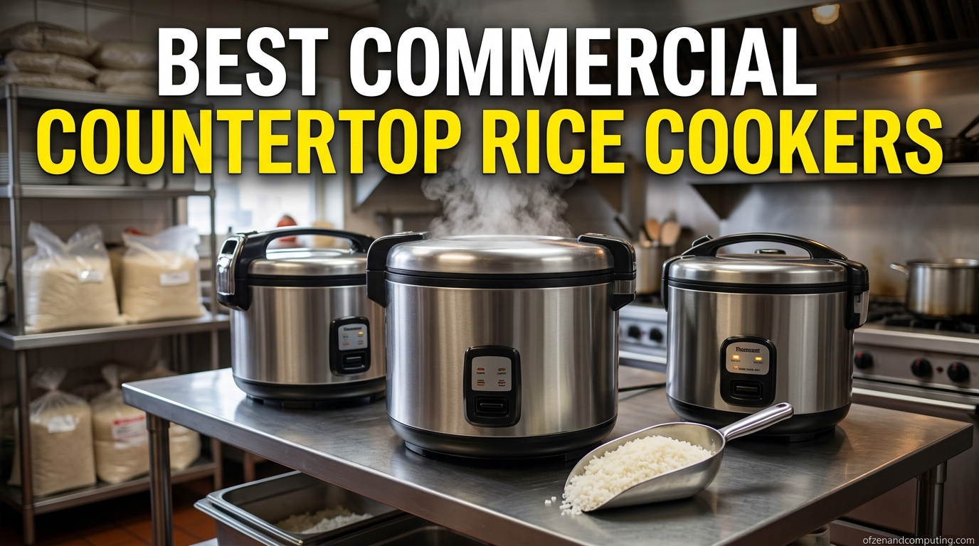 Best Commercial Countertop Rice Cookers