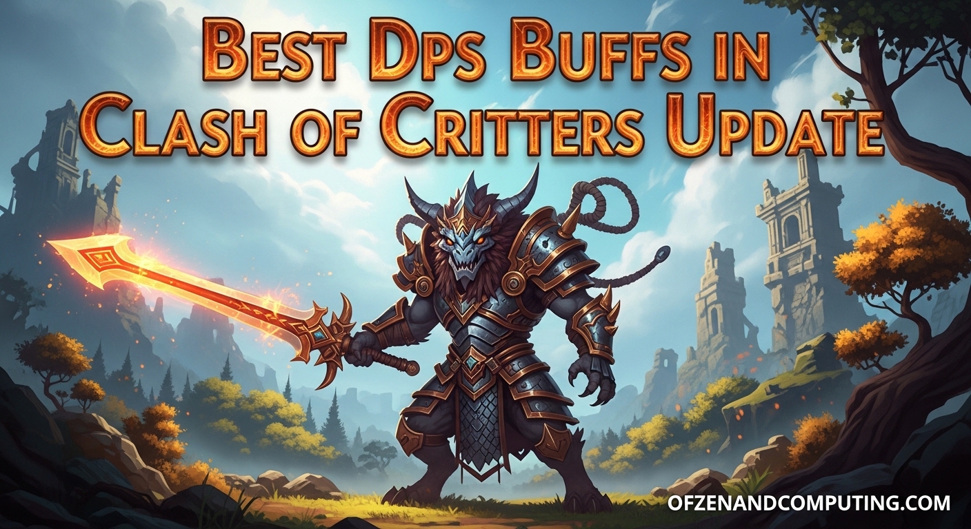 Best DPS Buffs in Clash of Critters Update