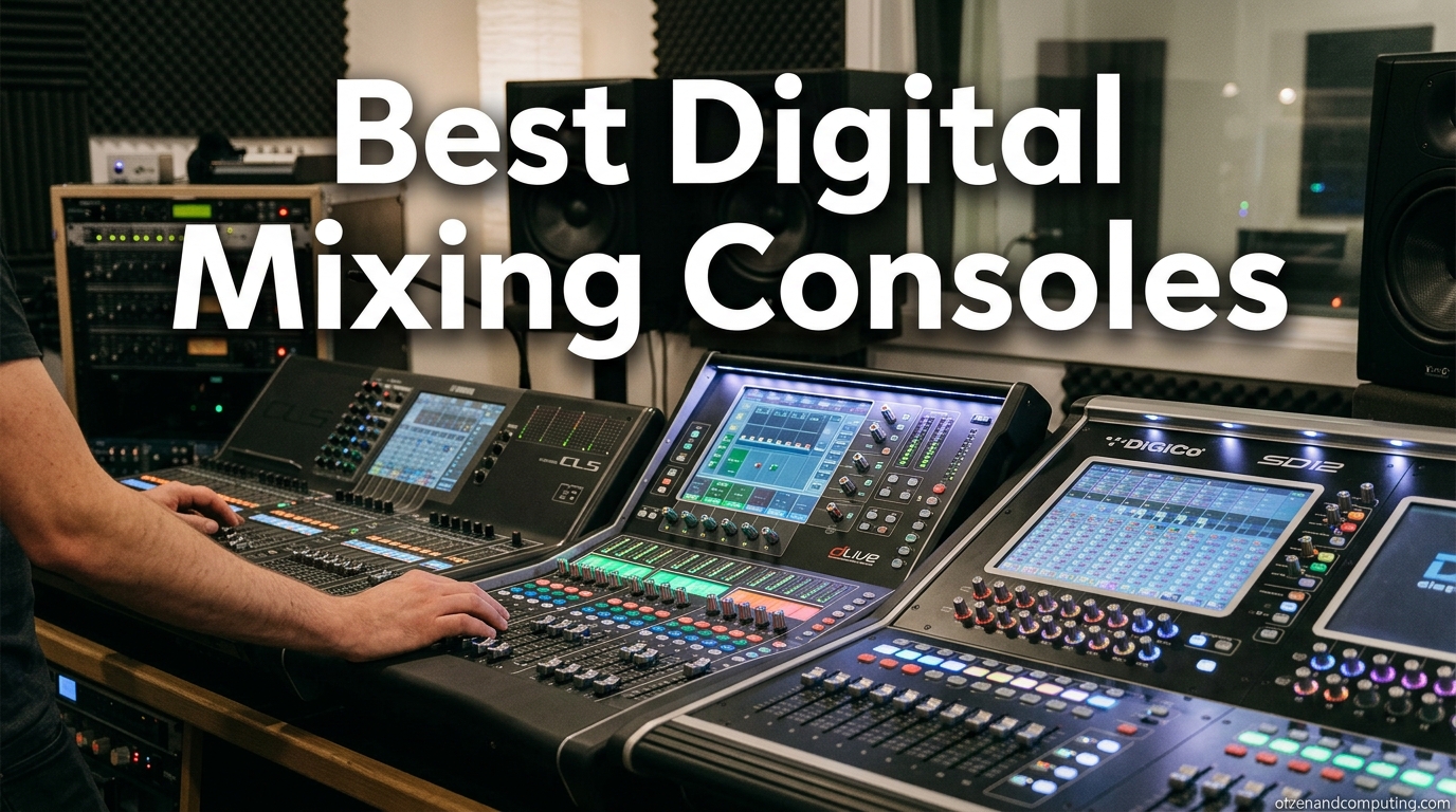 Best Digital Mixing Consoles