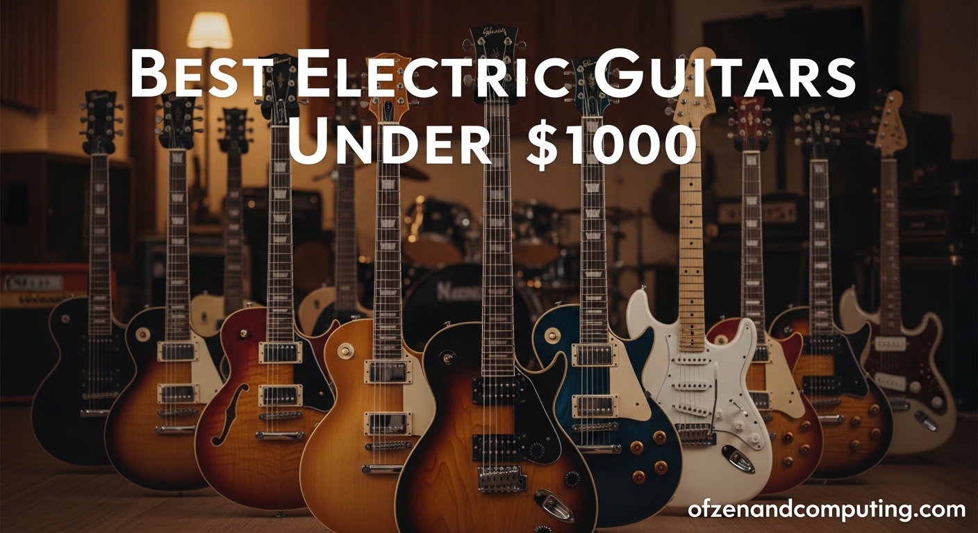 Best Electric Guitars Under $1000