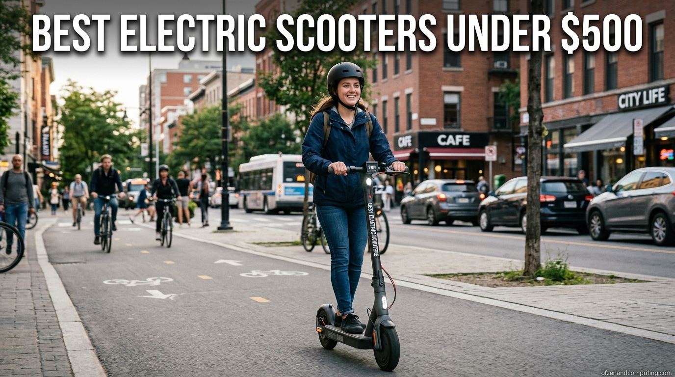 Best Electric Scooters Under $500