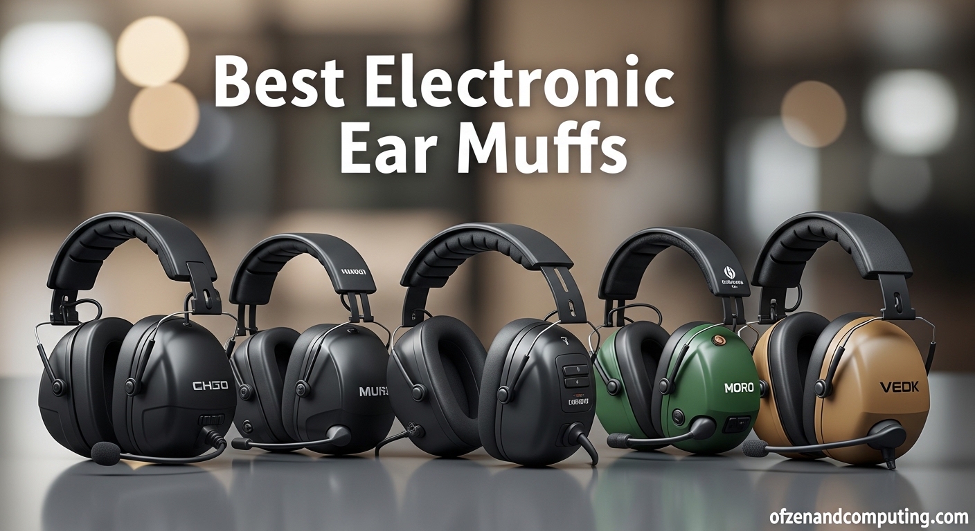 Best Electronic Ear Muffs