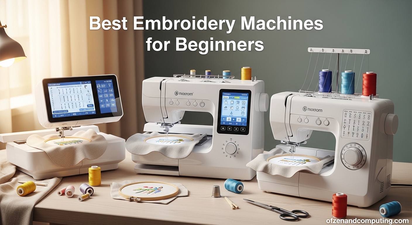 Best Embroidery Machines for Beginners