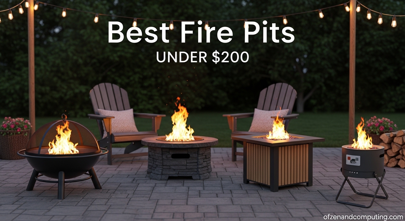 Best Fire Pits Under $200