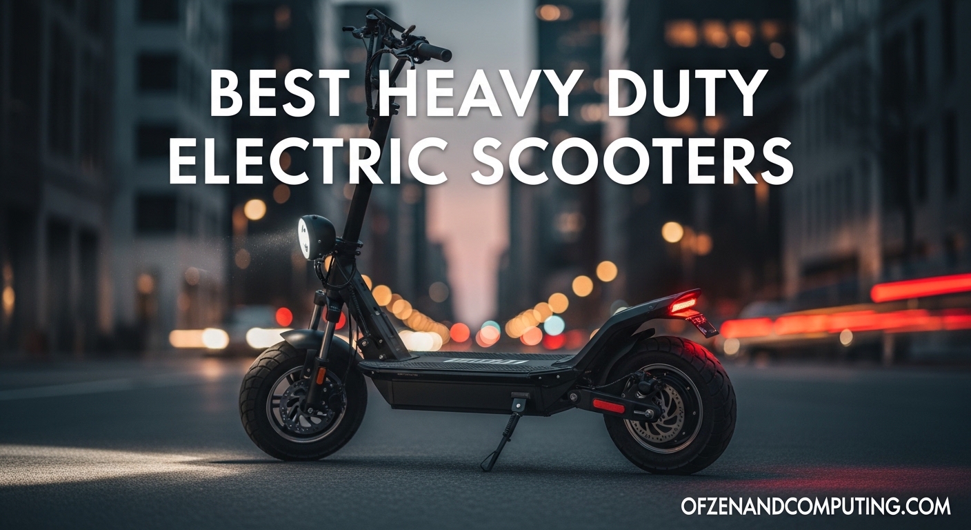 Best Heavy Duty Electric Scooters
