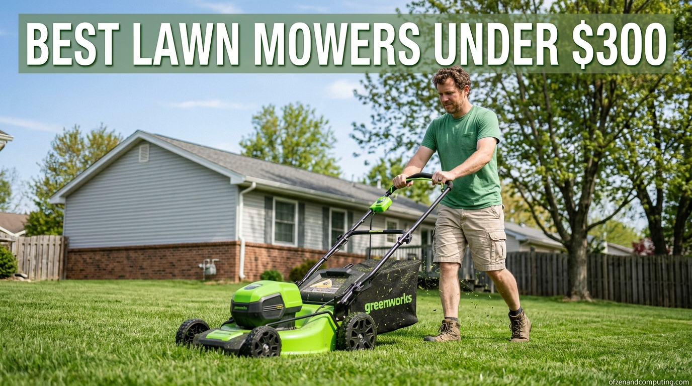 Best Lawn Mowers Under $300