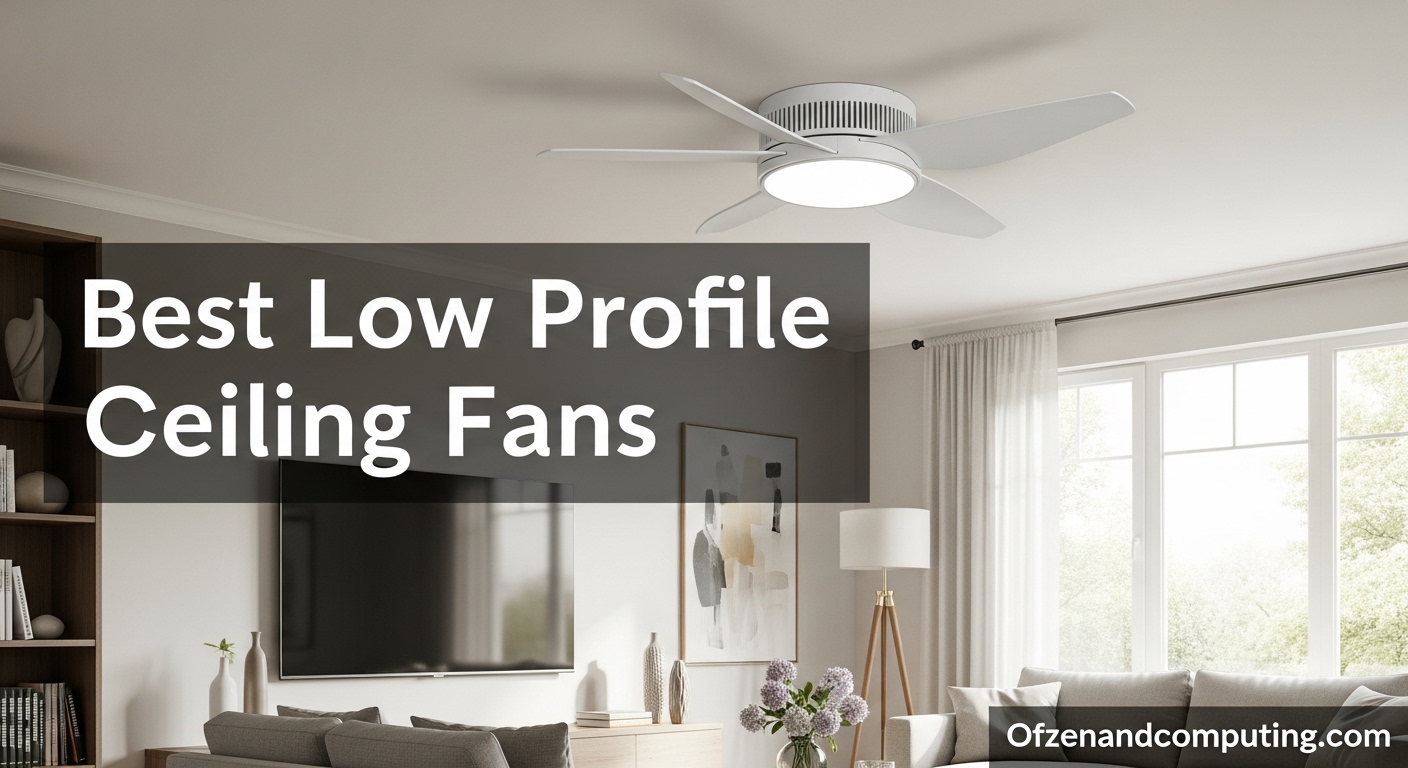 Best Low Profile Ceiling Fans