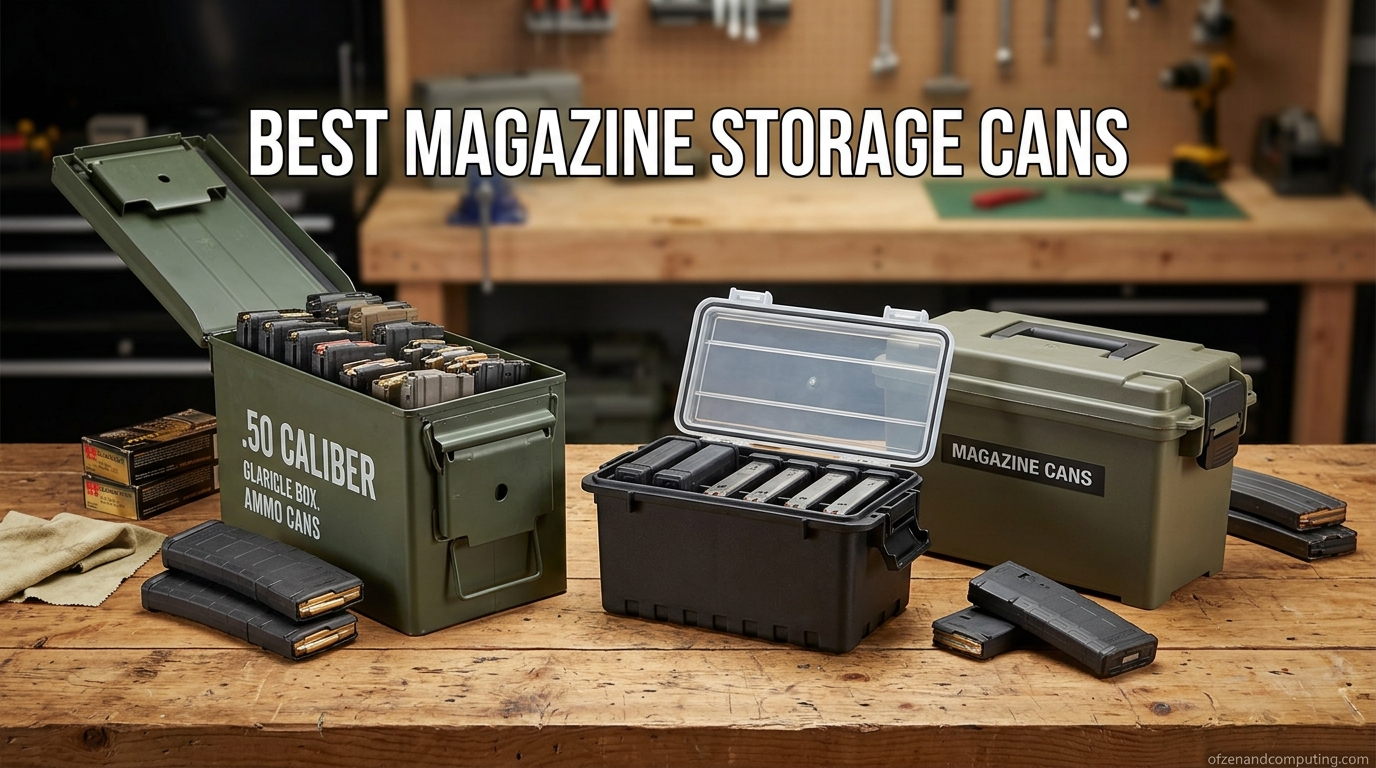 Best Magazine Storage Cans