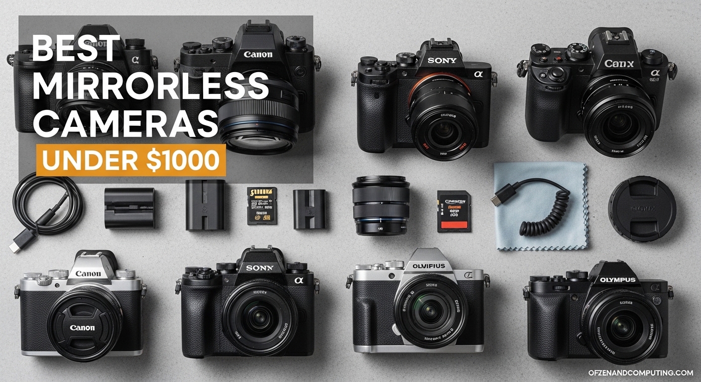 Best Mirrorless Cameras Under $1000