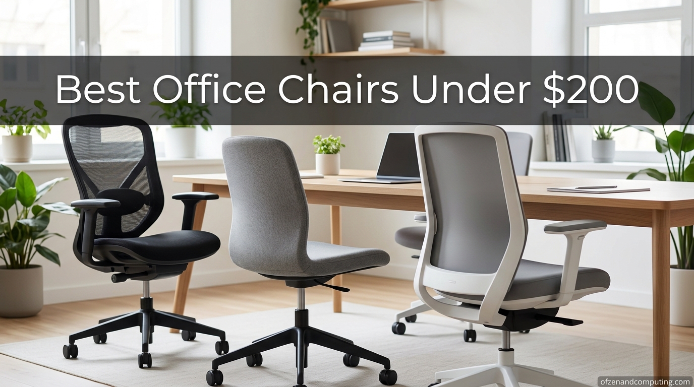 Best Office Chairs Under $200