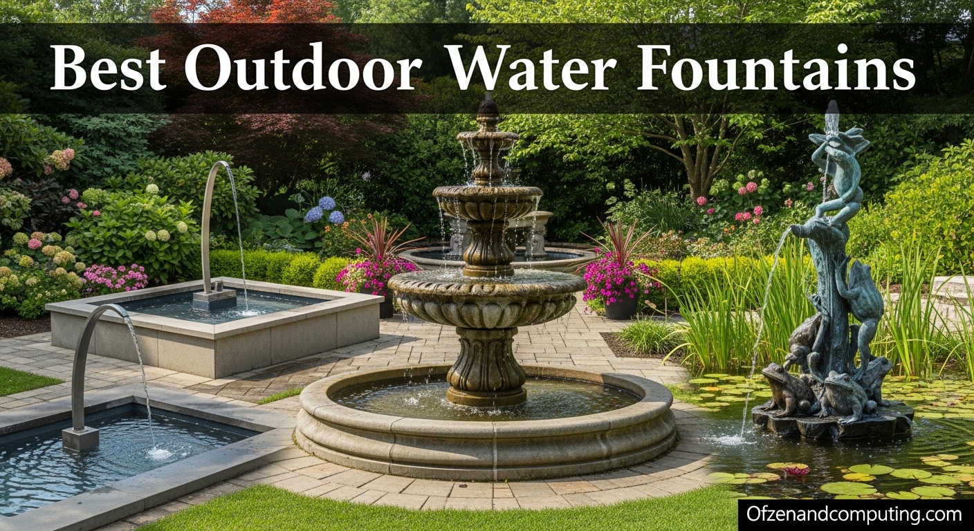 Best Outdoor Water Fountains