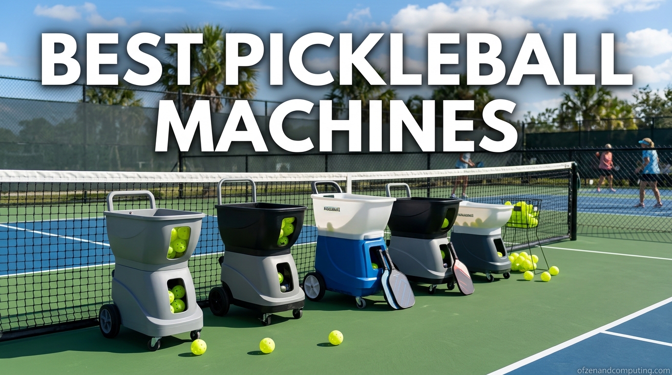 Best Pickleball Machines