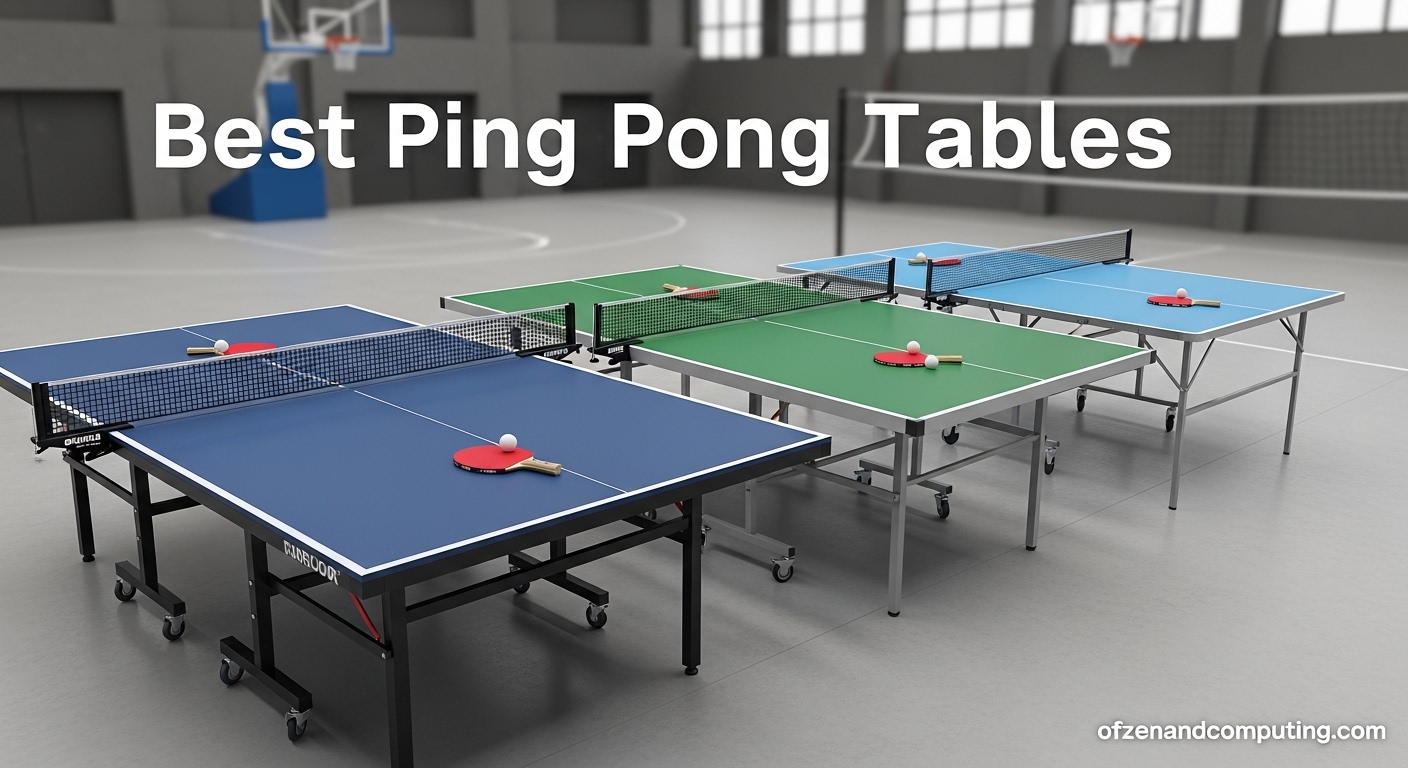 Best Ping Pong Tables