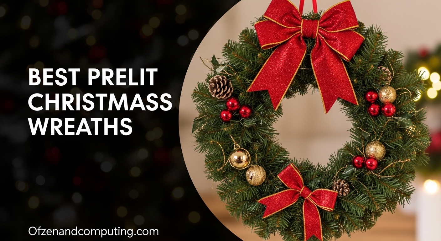 Best Prelit Christmas Wreaths