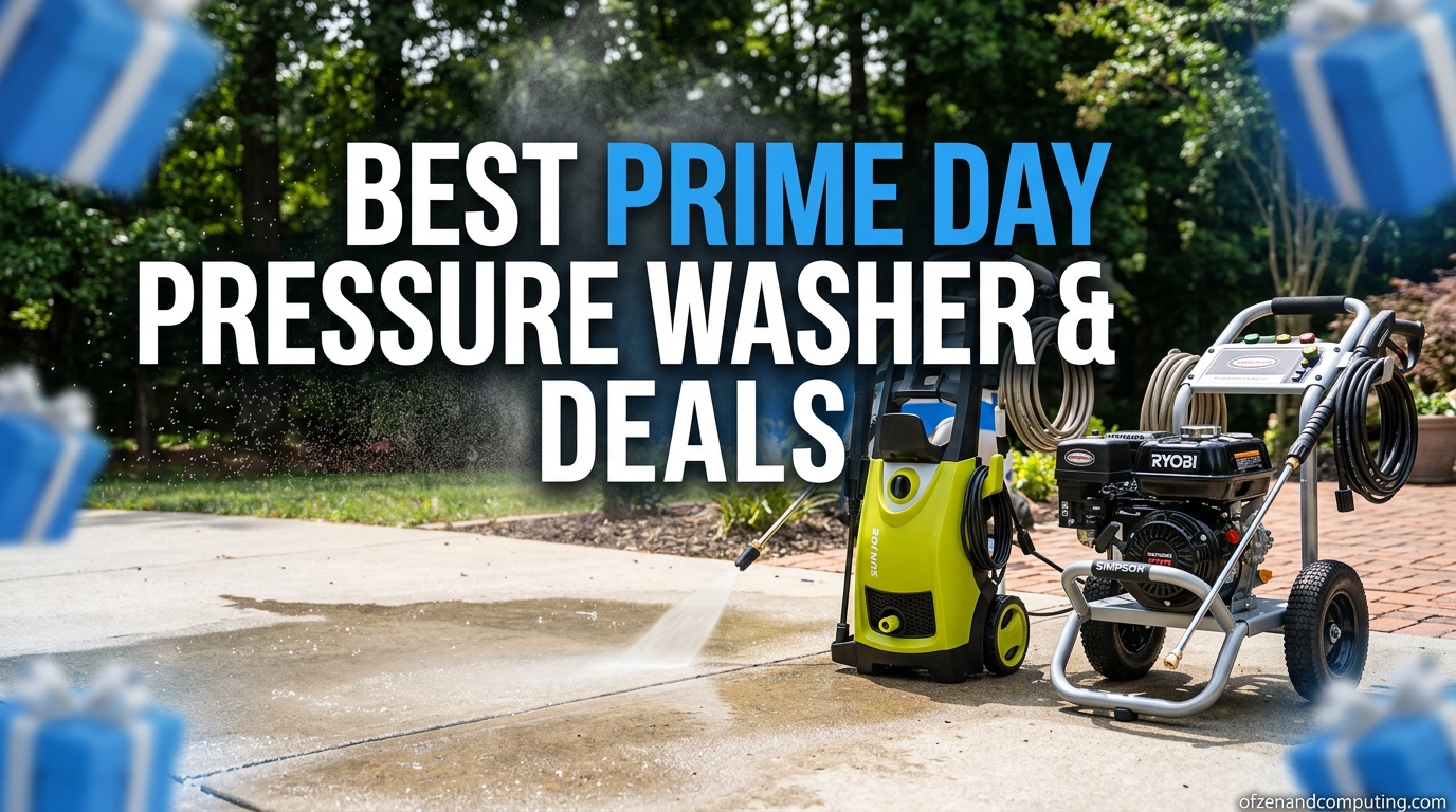 Best Prime Day Pressure Washer Deals