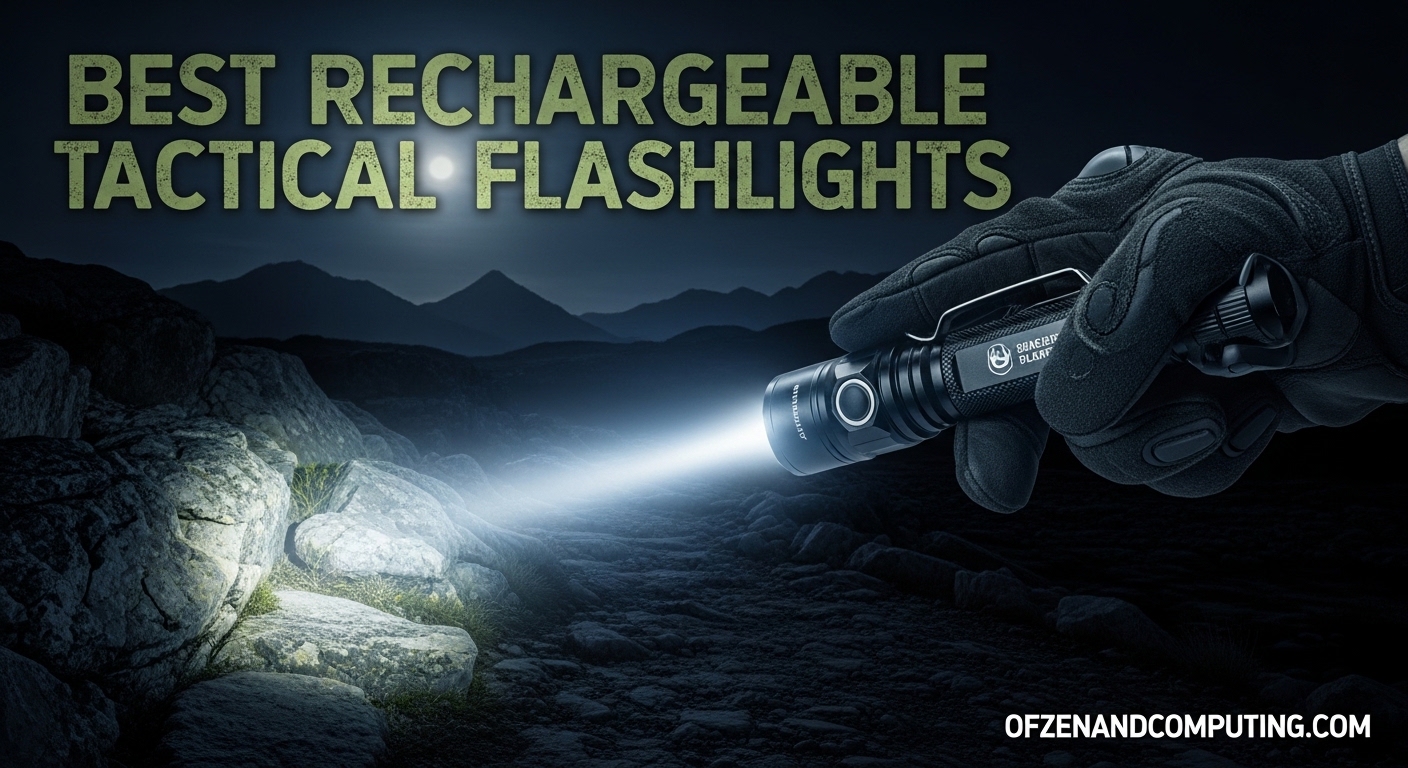 Best Rechargeable Tactical Flashlights
