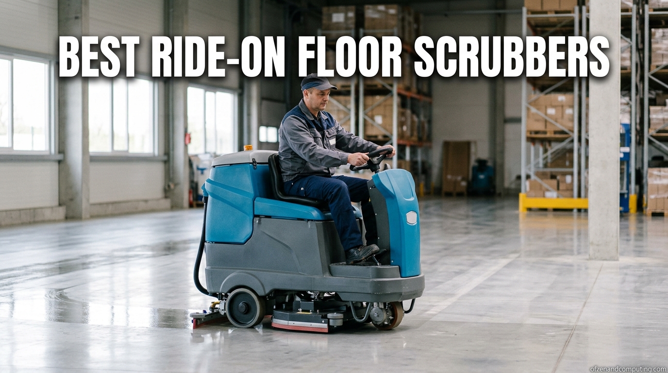 Best Ride-On Floor Scrubbers