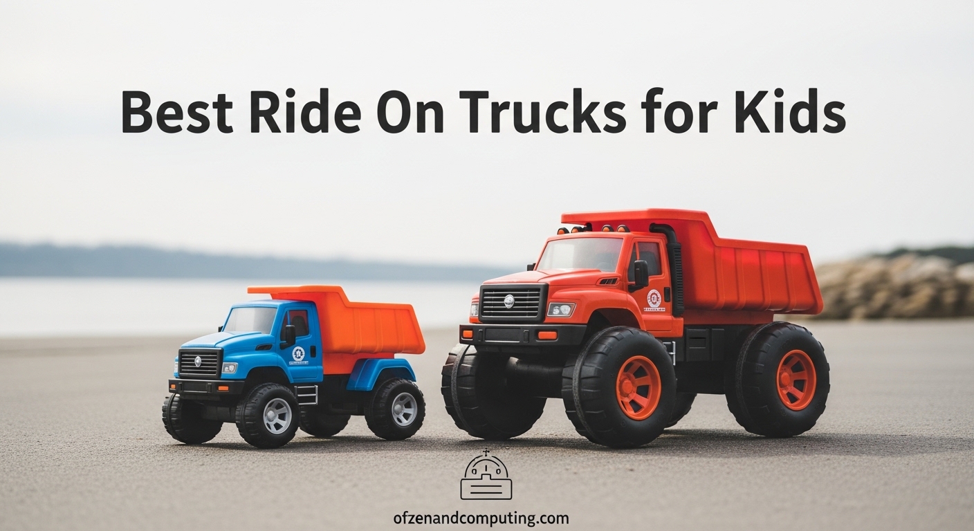 Best Ride On Trucks for Kids