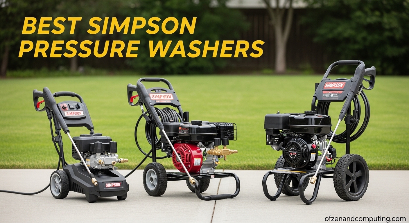 Best Simpson Pressure Washers