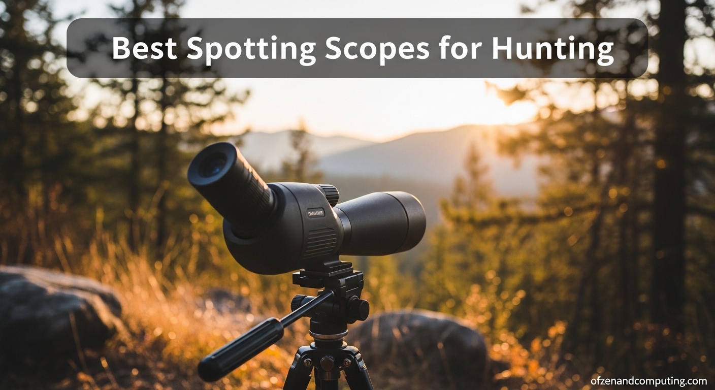 Best Spotting Scopes for Hunting