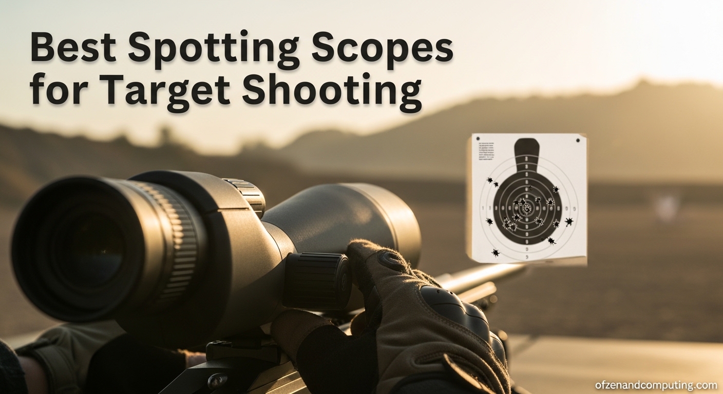 Best Spotting Scopes for Target Shooting