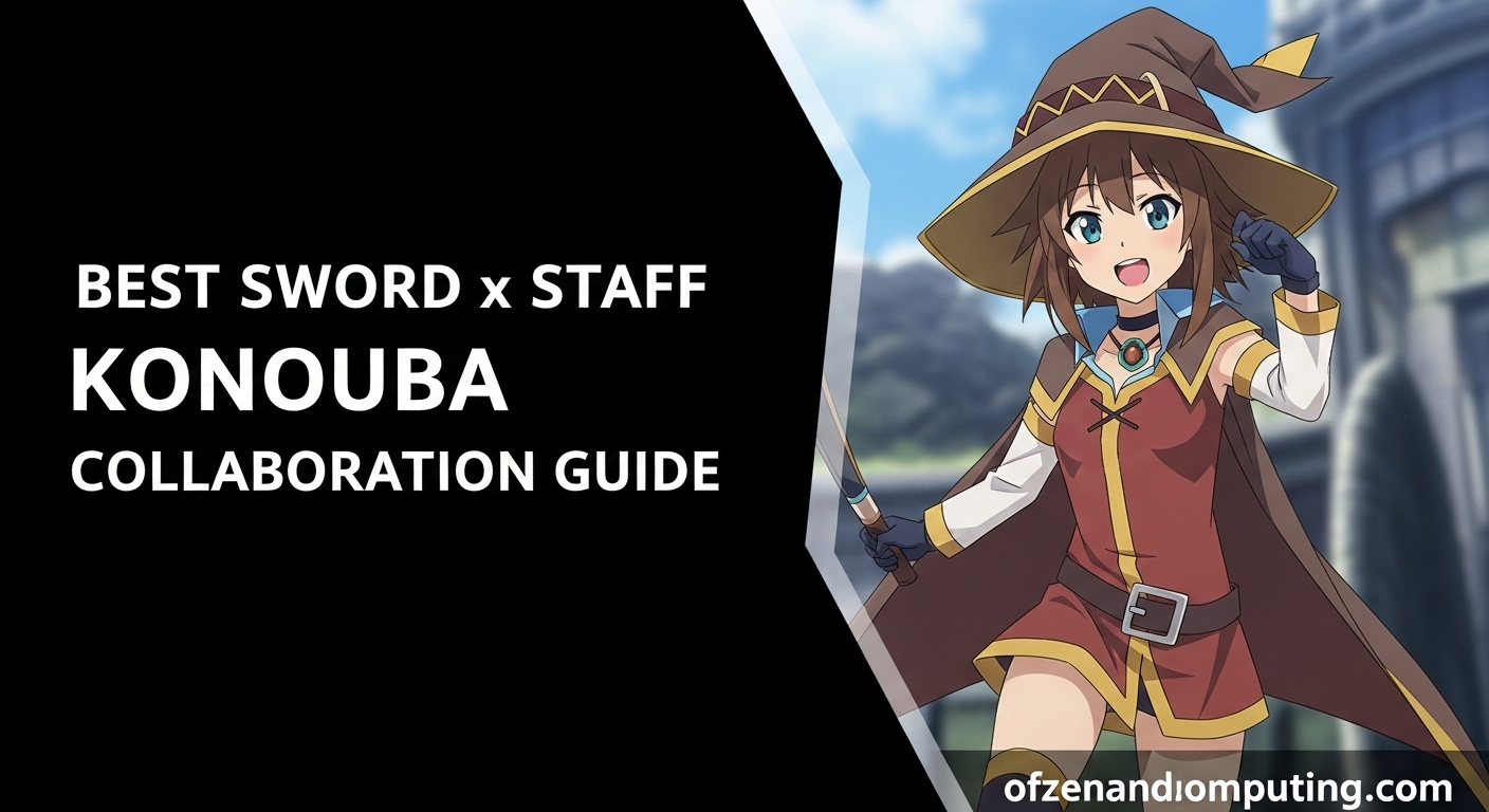 Best Sword x Staff Konosuba Collaboration Guide