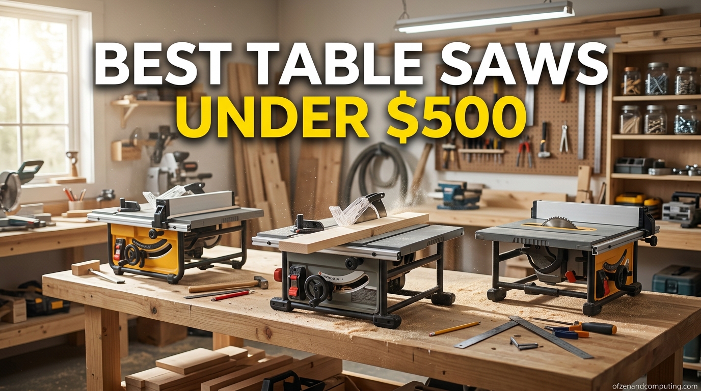 Best Table Saws Under $500