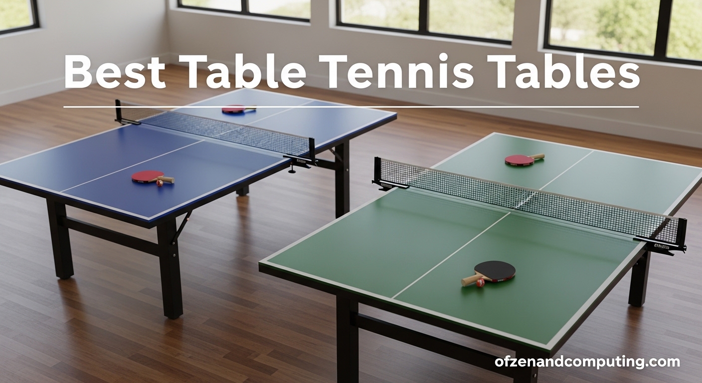 Best Table Tennis Tables