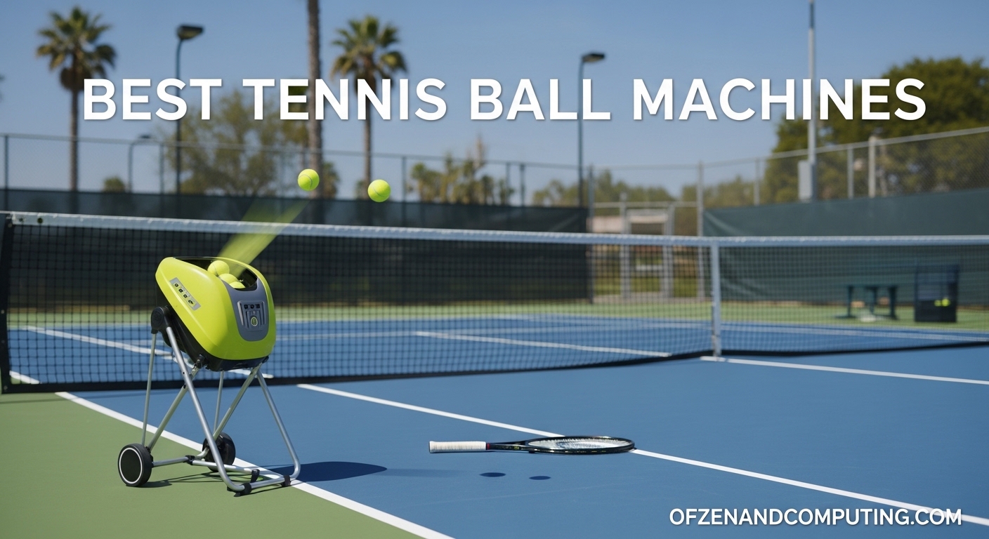 Best Tennis Ball Machines