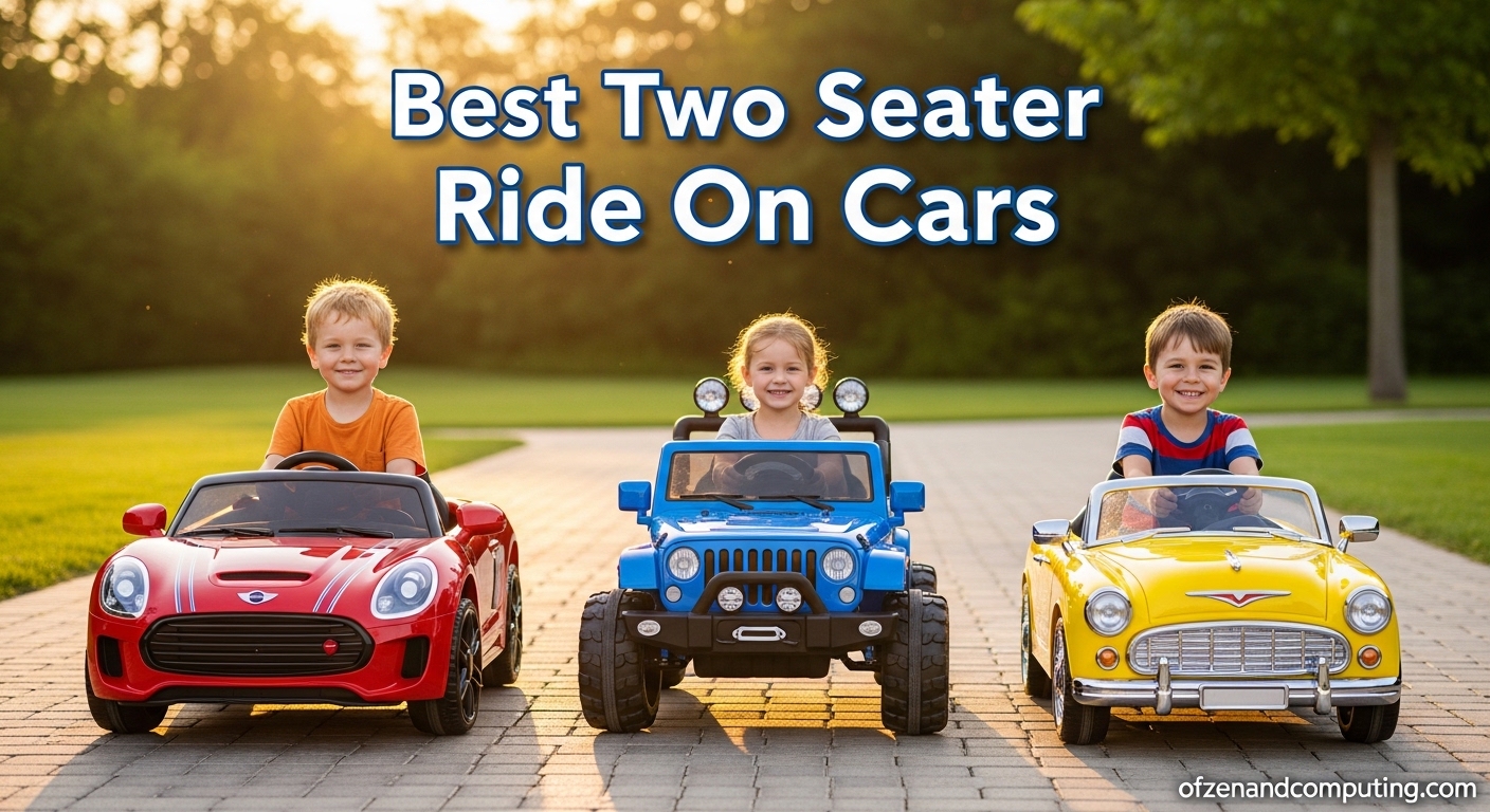 Best Two Seater Ride On Cars