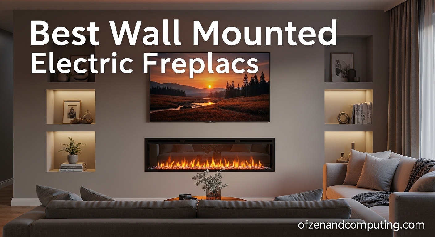 Best Wall Mounted Electric Fireplaces