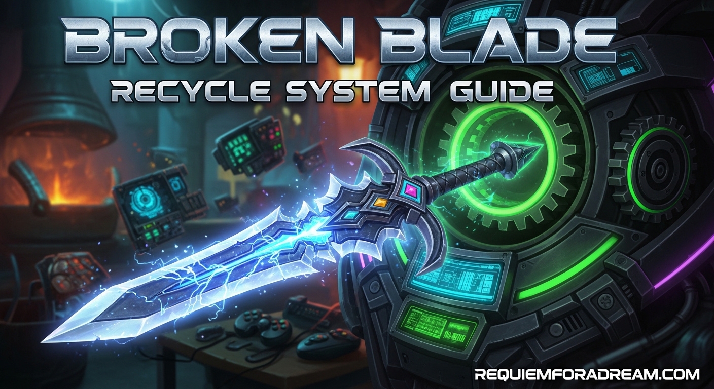 Broken Blade Recycle System Guide