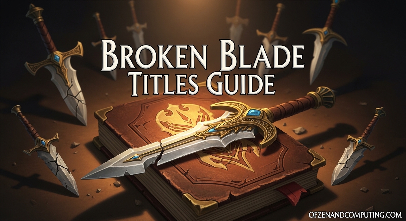 Broken Blade Titles Guide