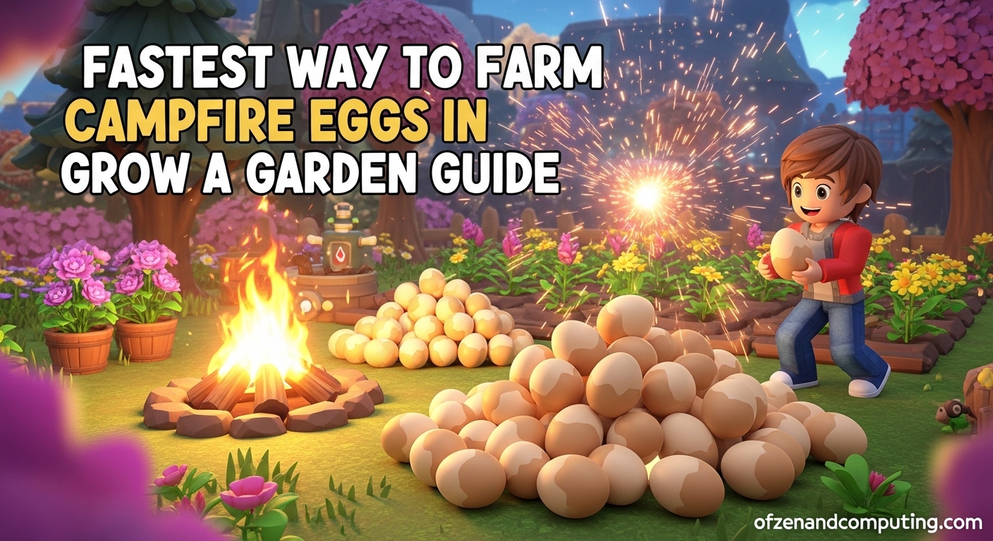 Fastest Way to Farm Campfire Eggs in Grow a Garden Guide