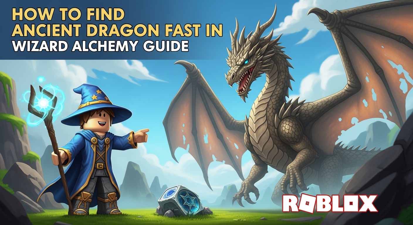 How to Find Ancient Dragon Fast in Wizard Alchemy Roblox Guide