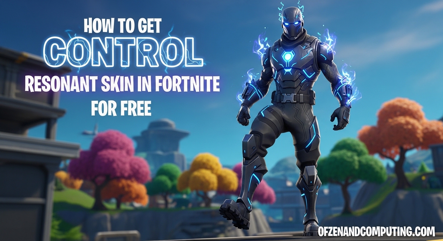 How to Get Control Resonant Skin in Fortnite For Free