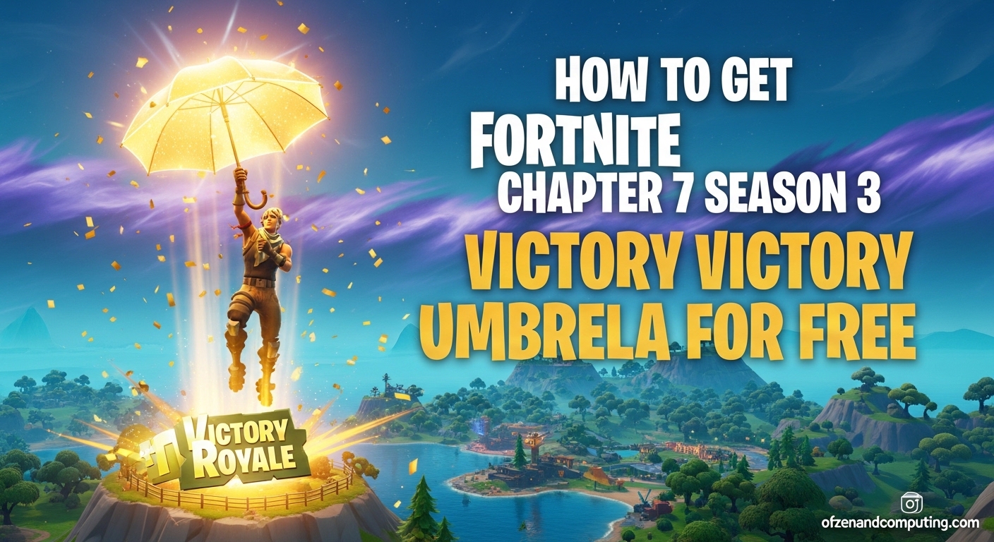How to Get Fortnite Chapter 7 Season 3 Victory Umbrella for Free