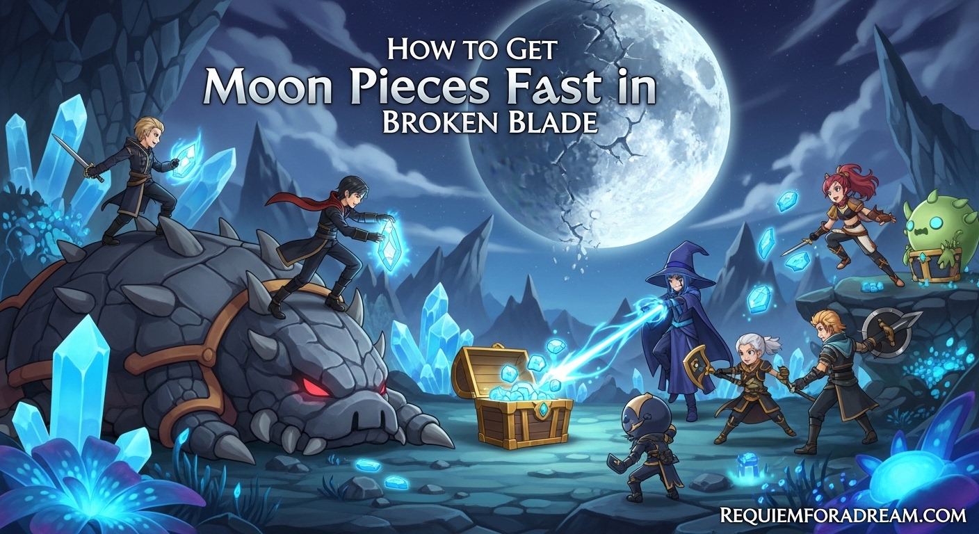 How to Get Moon Pieces Fast in Broken Blade