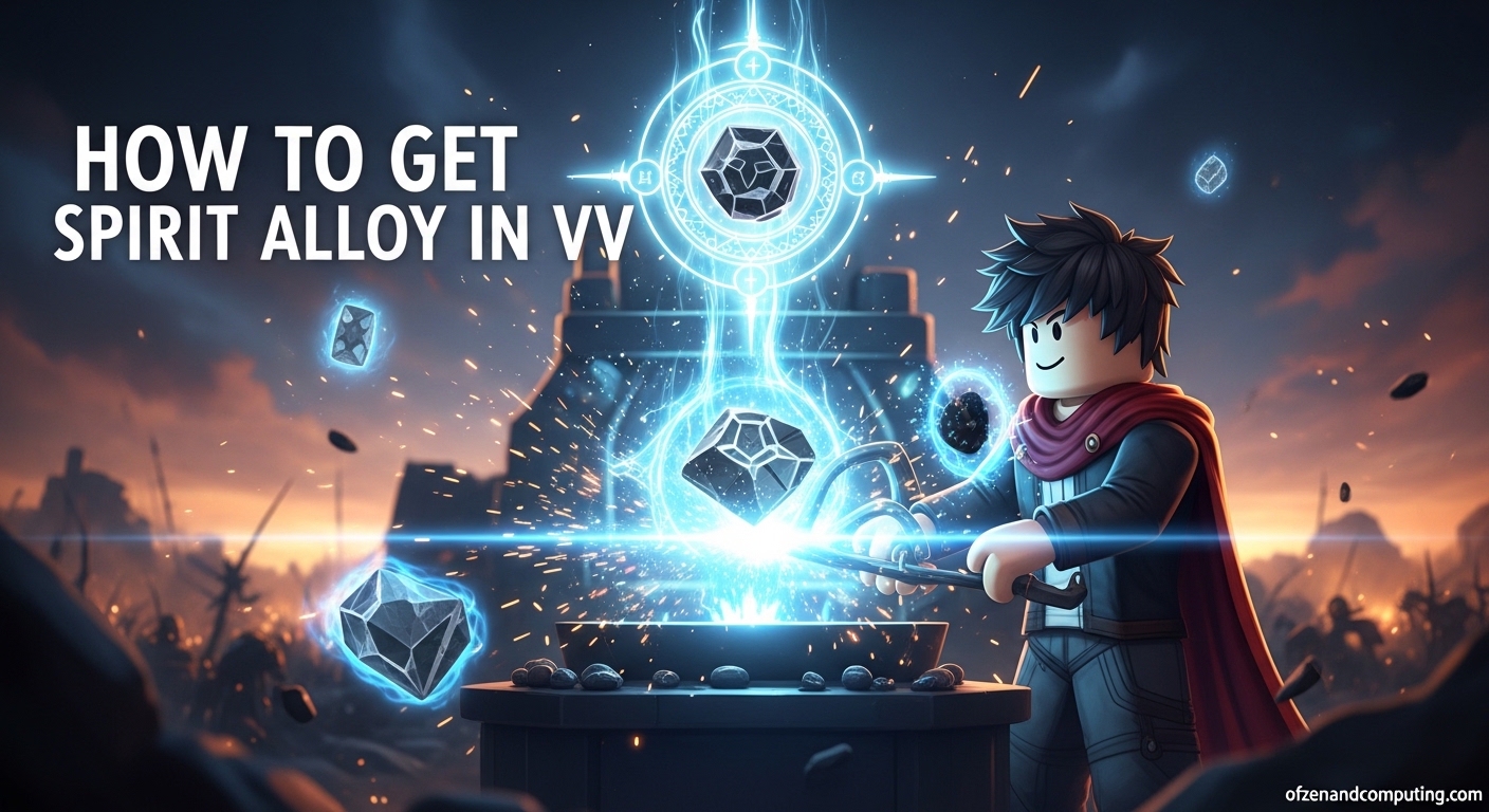 How to Get Spirit Alloy in VV