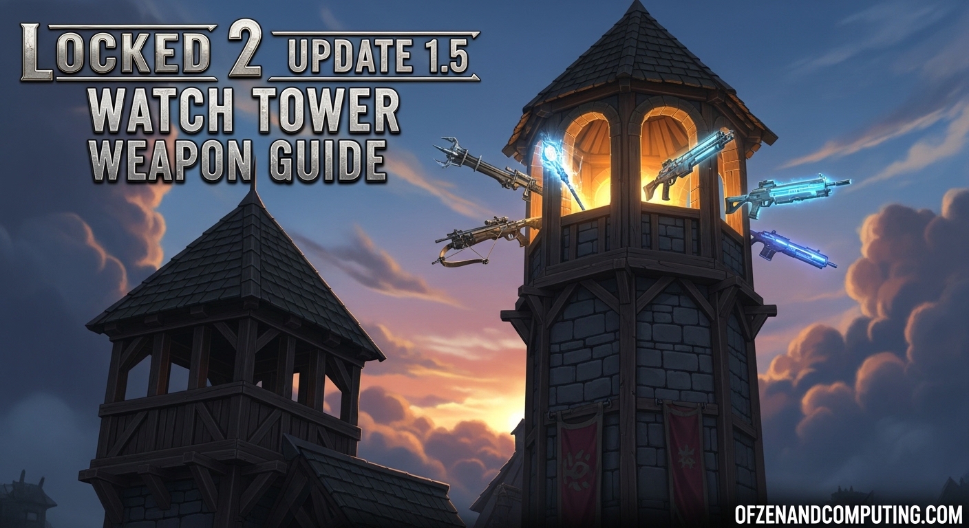 Locked 2 Update 1.5 Watch Tower Weapon Guide