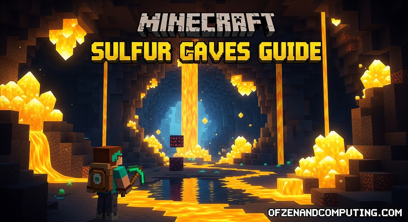Minecraft Sulfur Caves Guide