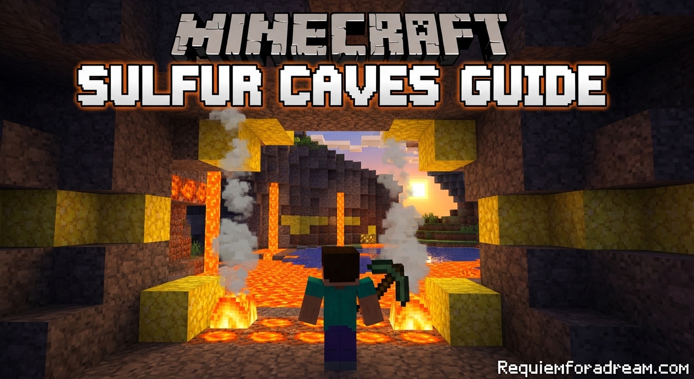 Minecraft Sulfur Caves Guide