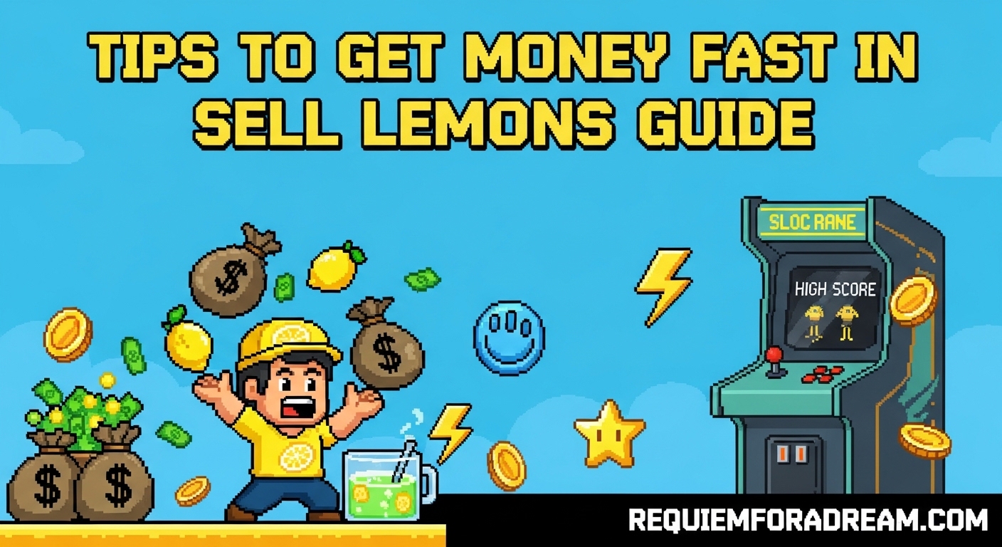 Tips to Get Money Fast in Sell Lemons Guide